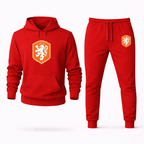 Men's Netherlands National Soccer Team Hoodie Joggers Set