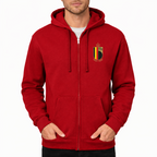 Men's Belgium National Soccer Team Zipper Hoodie