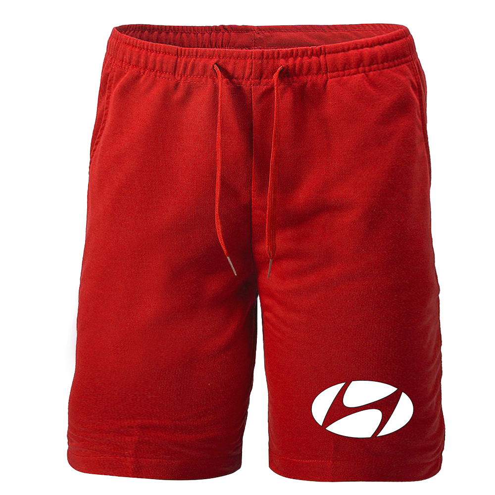 Men's Hyundai New Logo Car  Athletic Fleece Shorts