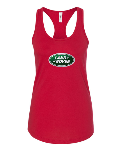 Women's Land Rover Car Racerback Tank Top