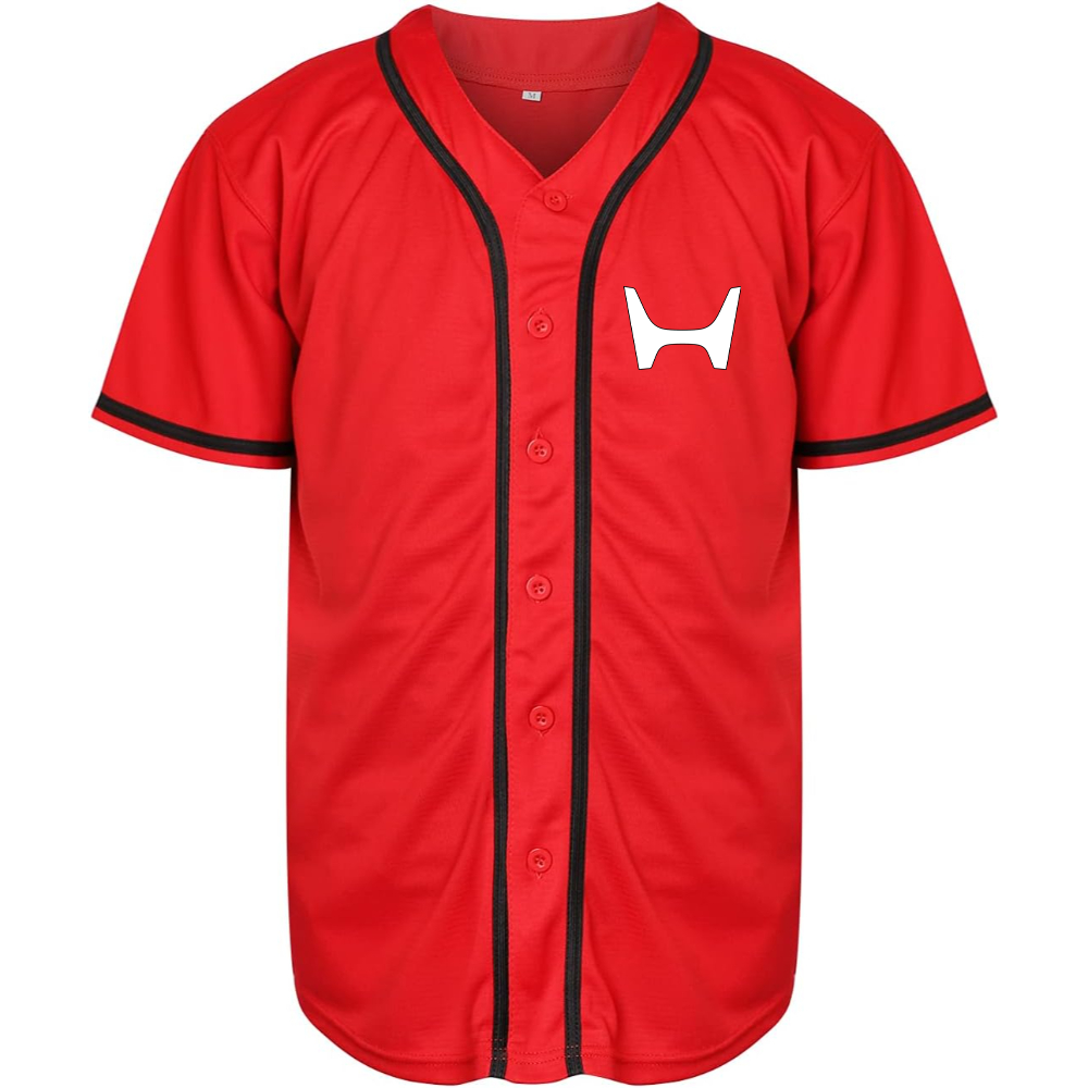 Men's Honda Car New Baseball Jersey