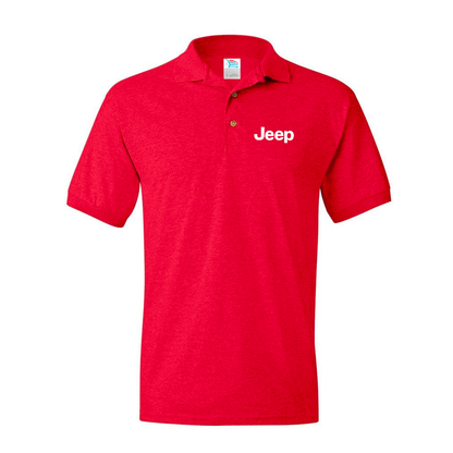 Men’s Jeep Car Dry Blend Polo