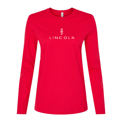 Women's Lincoln Car Long Sleeve T-Shirt