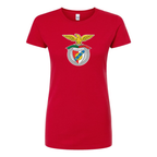Women's SL Benfica FC Round Neck T-Shirt