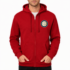 Men's Inter Milan Soccer Zipper Hoodie