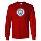 Men's Manchester City Soccer Long Sleeve T-Shirt