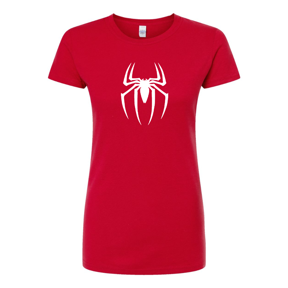 Women's Spiderman Marvel Avengers Superhero Round Neck T-Shirt