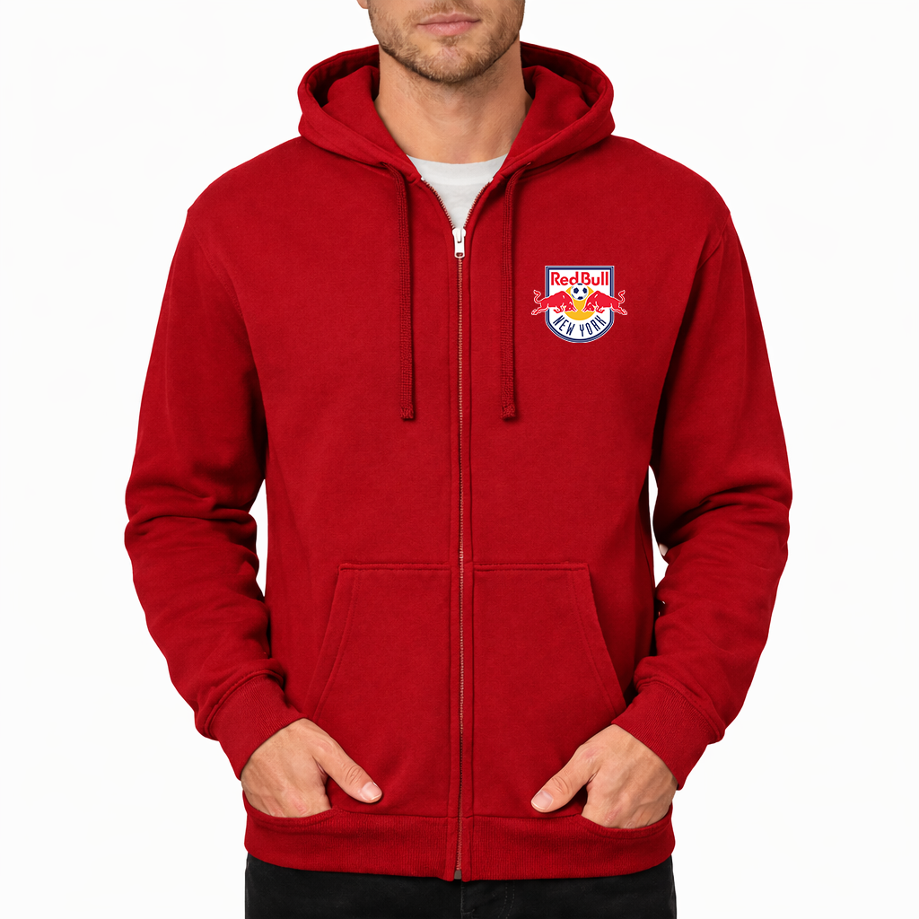 Men's New York Red Bulls FC Zipper Hoodie