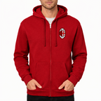 Men’s AC Milan Soccer Zipper Hoodie