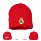Real Madrid Soccer Beanie Hat