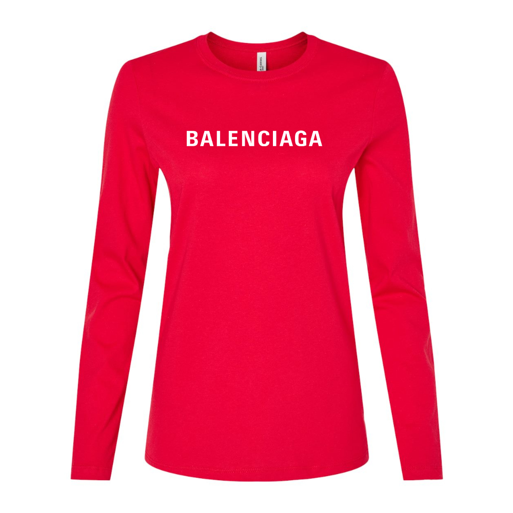 Women's Balenciaga Long Sleeve T-Shirt