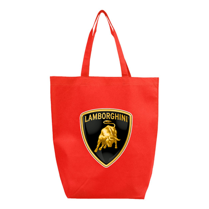 Lamborghini Car Q-Tees - Non-Woven Gusset Bottom Tote - Q1251