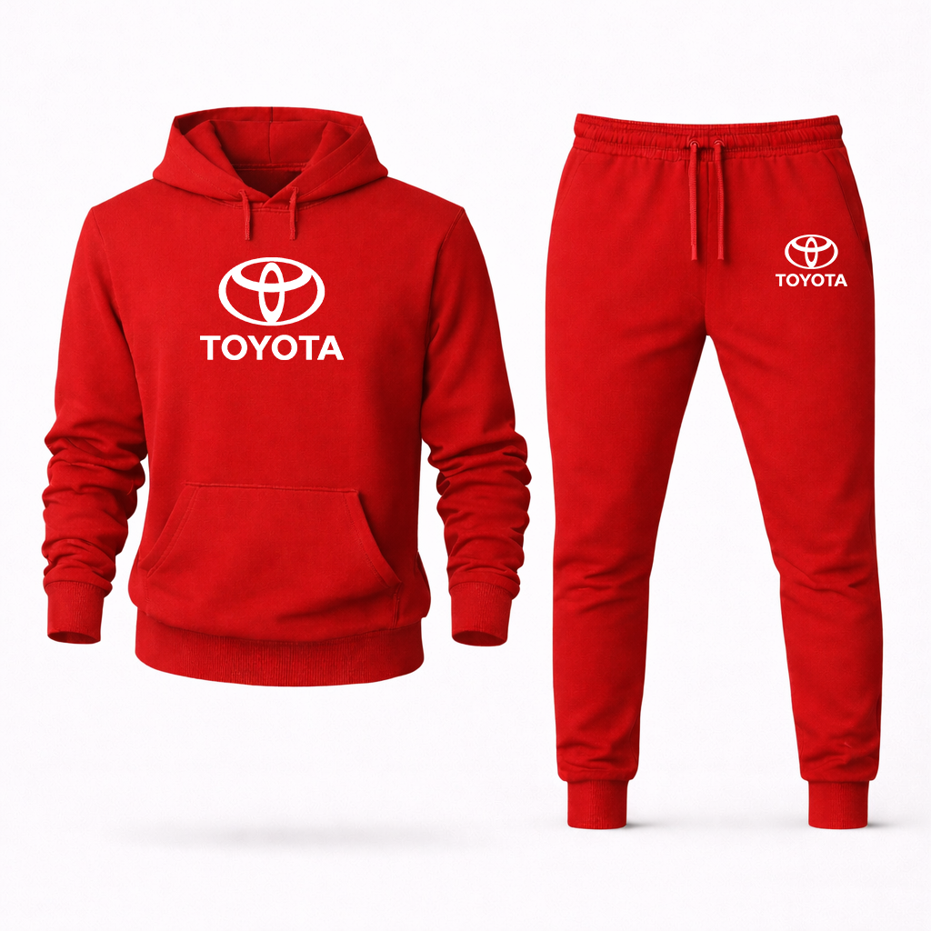 Men’s Toyota Motorsport Car Hoodie Joggers Set