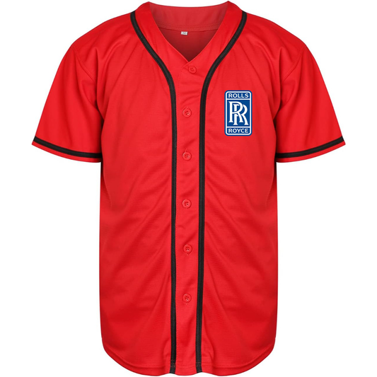 Men’s Rolls Royce Motorsport Car Baseball Jersey