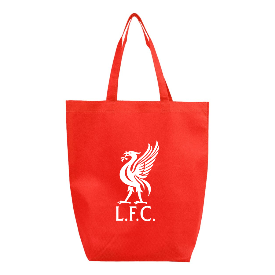Liverpool L.F.C Soccer  - Q-Tees - Non-Woven Gusset Bottom Tote - Q1251