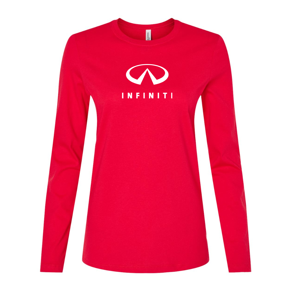 Women's Infiniti Luxury Car Long Sleeve T-Shirt