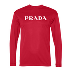 Men's Prada Polyester Long Sleeve T-Shirt