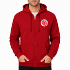 Men's Colombia National Soccer Team Zipper Hoodie