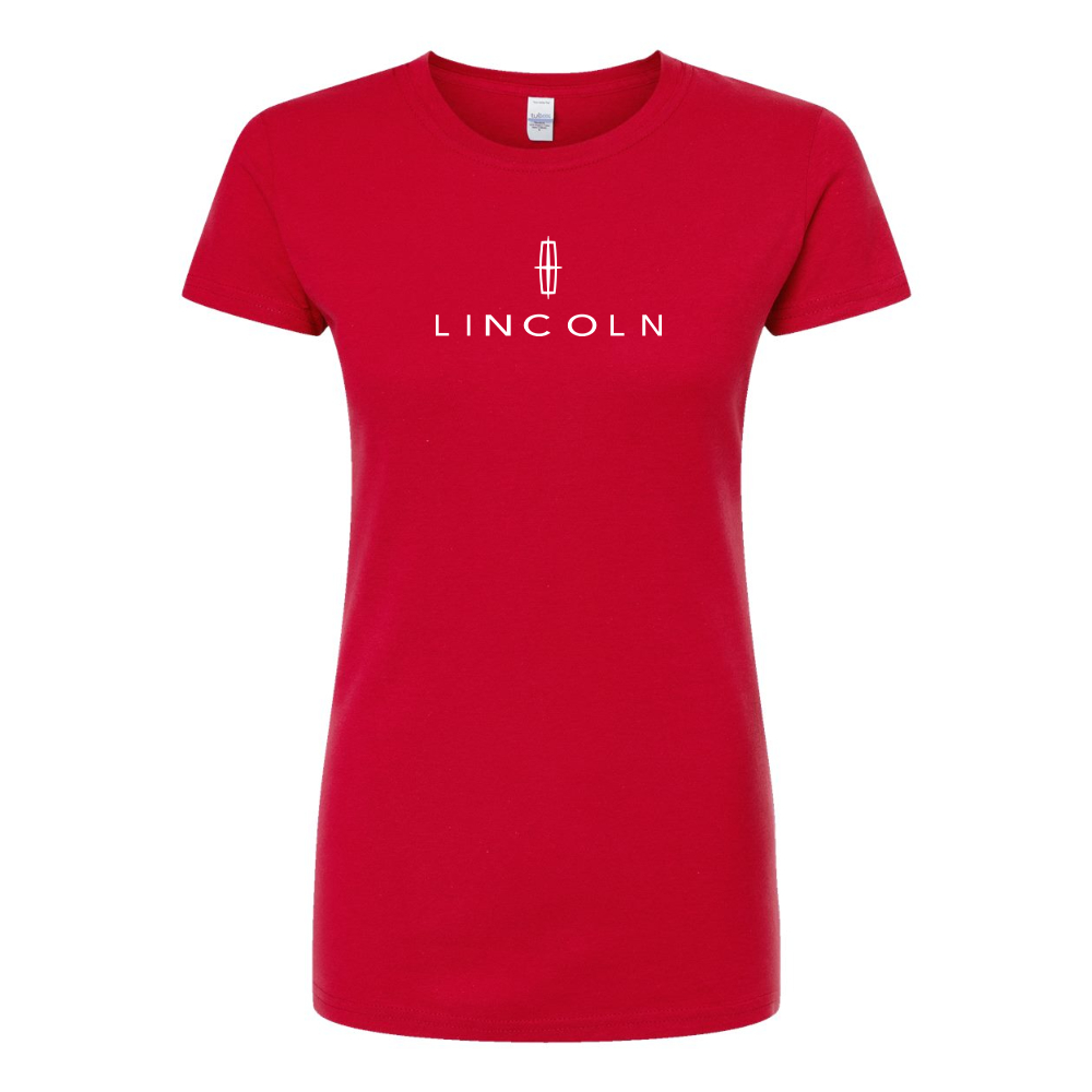 Women’s Lincoln Car Round Neck T-Shirt