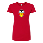 Women's Valencia FC Round Neck T-Shirt