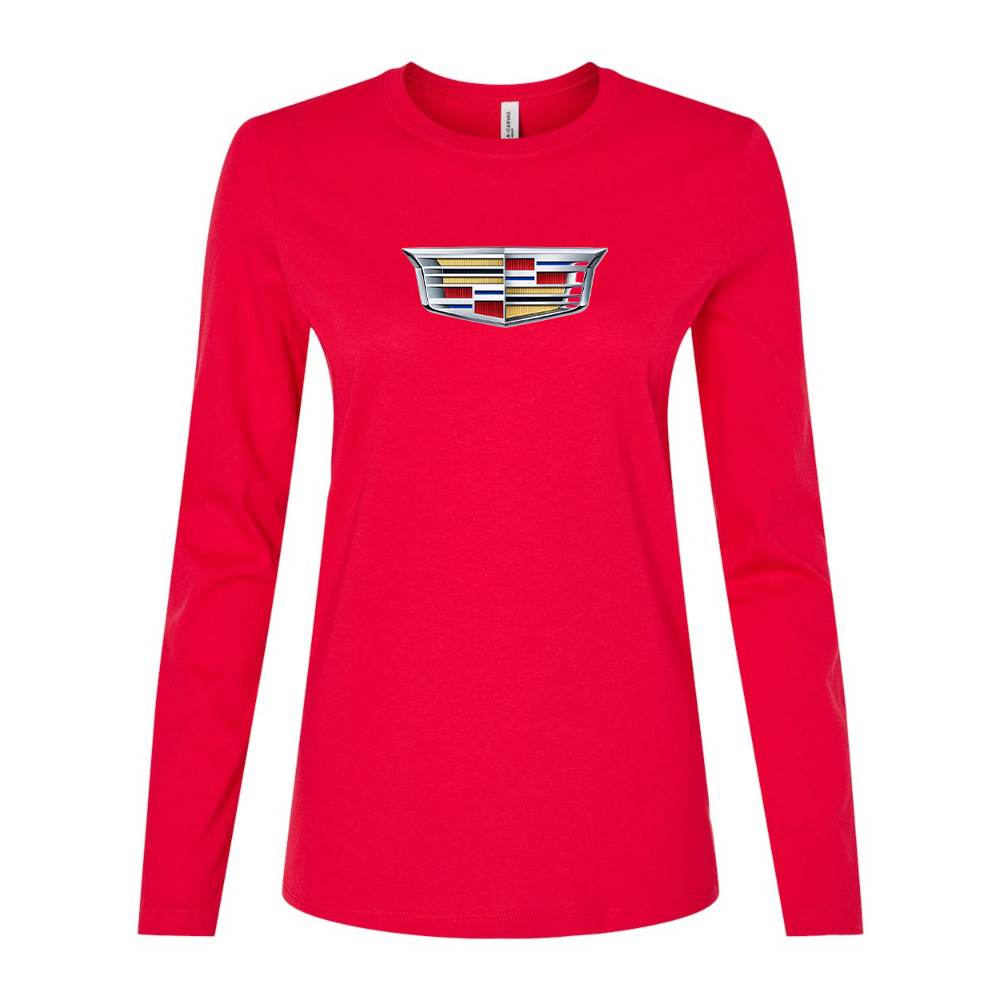 Women's Cadillac Car Long Sleeve T-Shirt