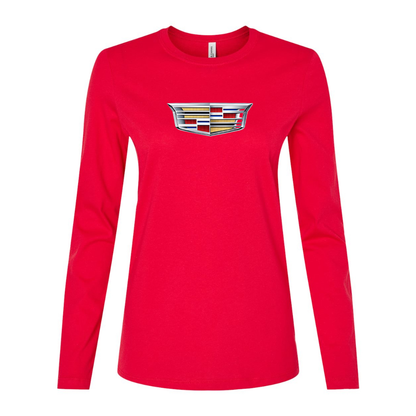 Women's Cadillac Car Long Sleeve T-Shirt