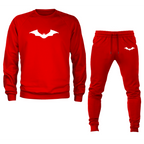 Men's New Batman DC Universe Superhero Crewneck Sweatshirt Joggers Suit