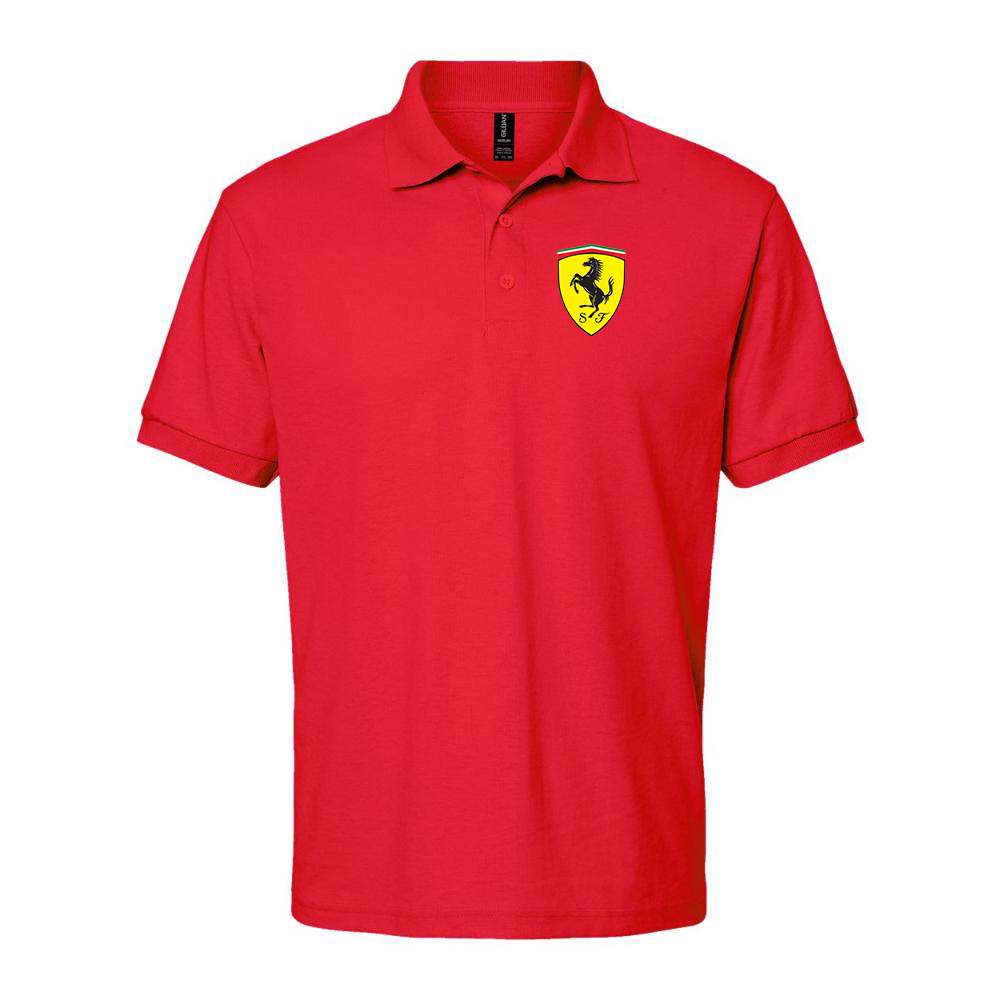 Men’s Ferrari Motorsport Car Dry Blend Polo