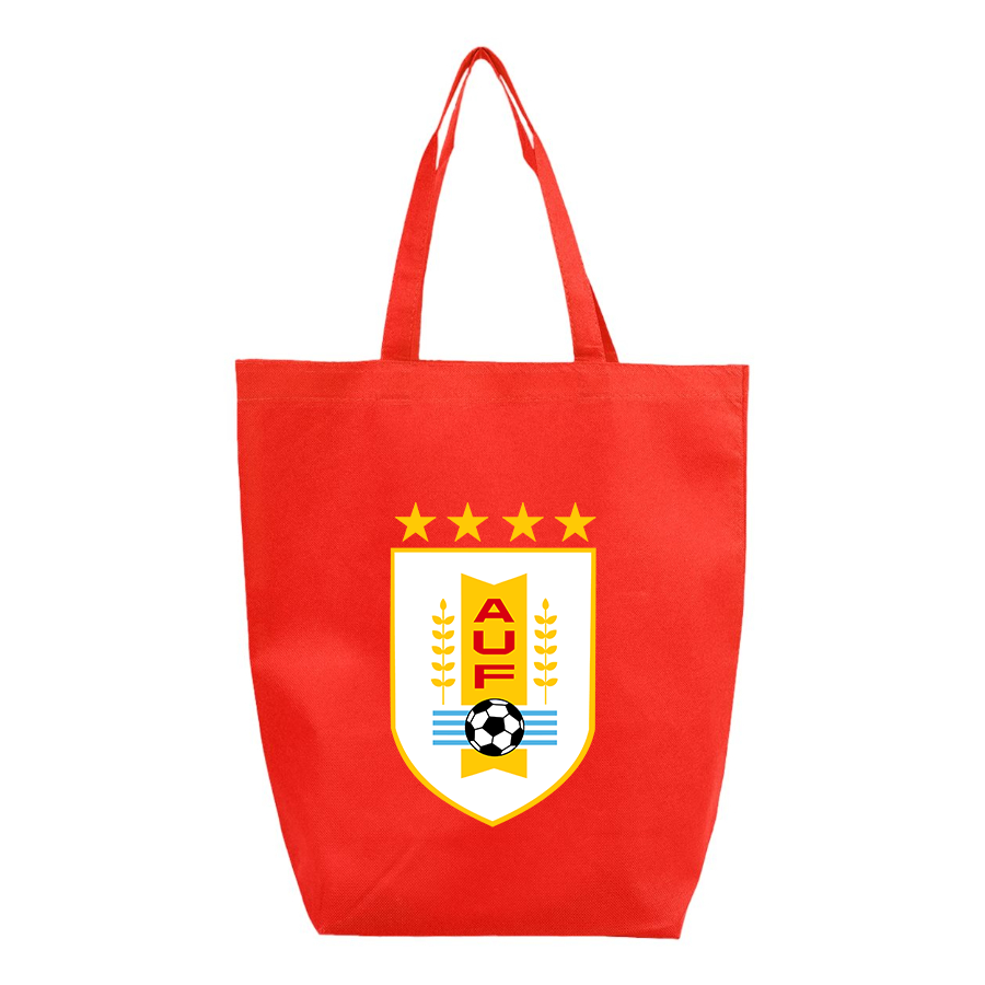 Uruguay National Soccer Team   Q-Tees - Non-Woven Gusset Bottom Tote - Q1251
