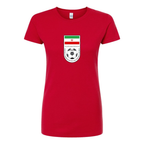 Women’s Iran National Soccer Team Round Neck T-Shirt