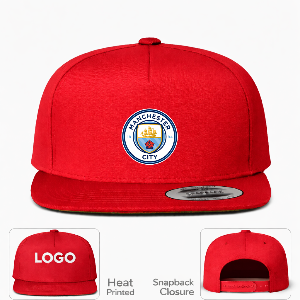 Manchester City Soccer Snapback Hat
