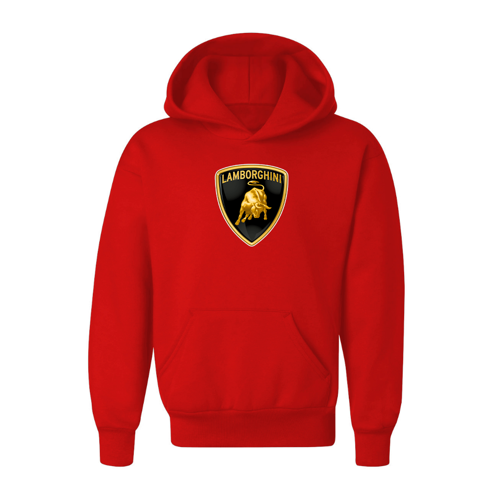 Youth Kids Lamborghini Car Pullover Hoodie