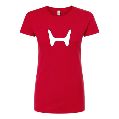 Women’s Honda Car New Round Neck T-Shirt