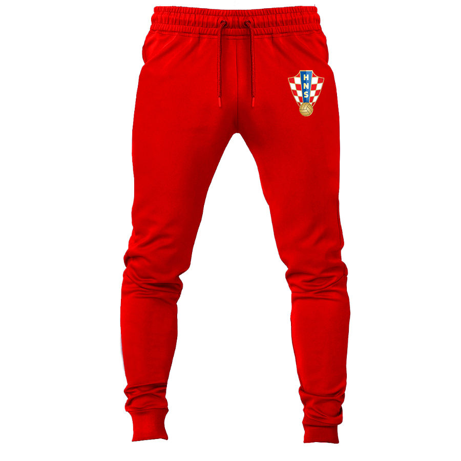 Men's Croatia National Soccer Team Joggers Sweatpants