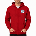 Men's Manchester City Soccer Zipper Hoodie