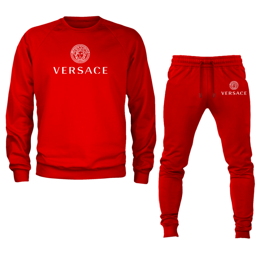 Men's Versace Crewneck Sweatshirt Joggers Suit