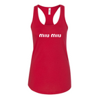 Women's Miu Miu Racerback Tank Top