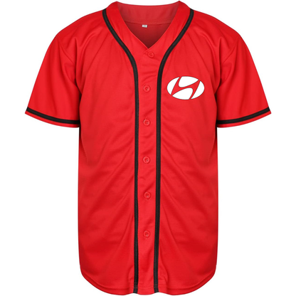 Men's Hyundai New Logo Car  Baseball Jersey