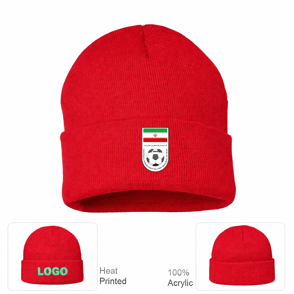Iran National Soccer Team Beanie Hat