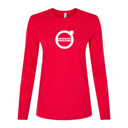 Women's Volvo Car Long Sleeve T-Shirt