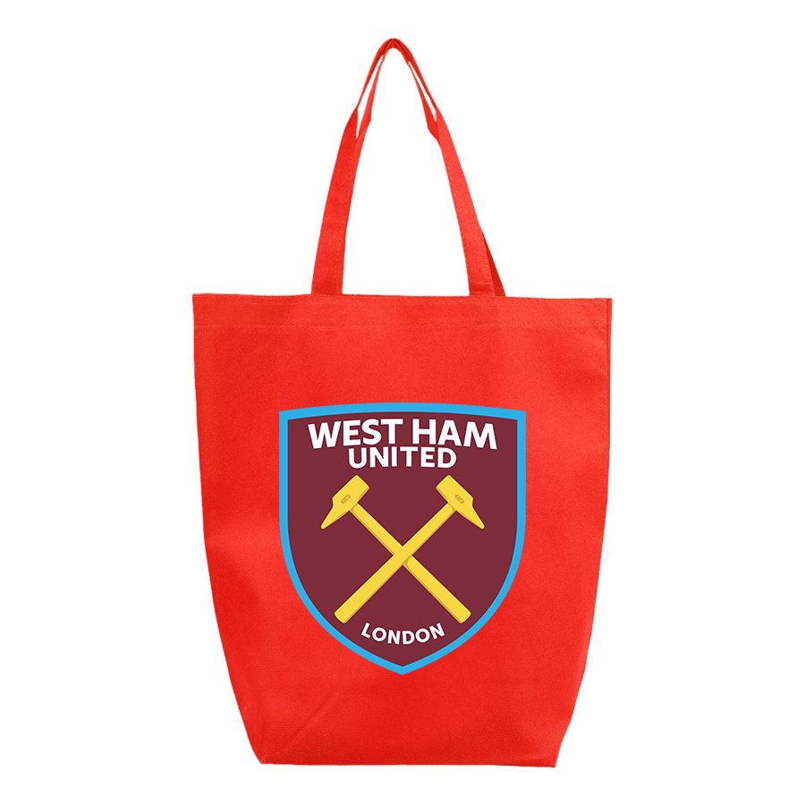West Ham United FC  -  Q-Tees - Non-Woven Gusset Bottom Tote - Q1251