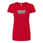 Women’s Cadillac Car Round Neck T-Shirt