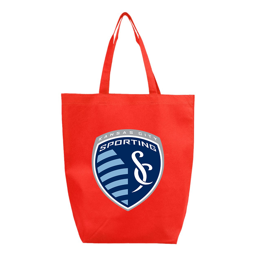 Sporting Kansas City FC  -  Q-Tees - Non-Woven Gusset Bottom Tote - Q1251