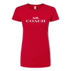 Women's Coach Round Neck T-Shirt