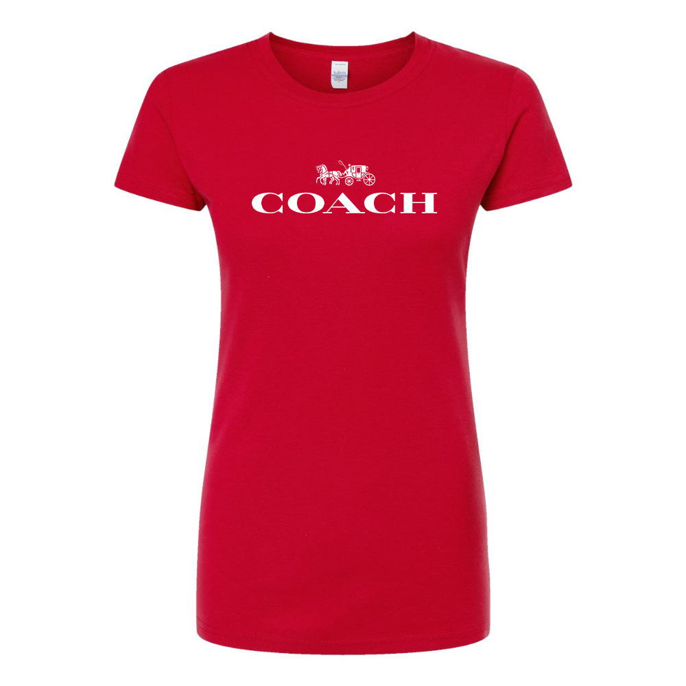 Women's Coach Round Neck T-Shirt