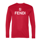 Men's Fendi Polyester Long Sleeve T-Shirt