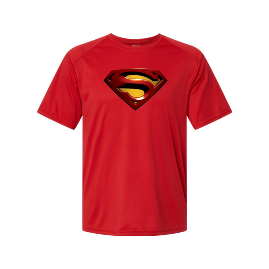 Men's Superman Superhero Polyester T-Shirt
