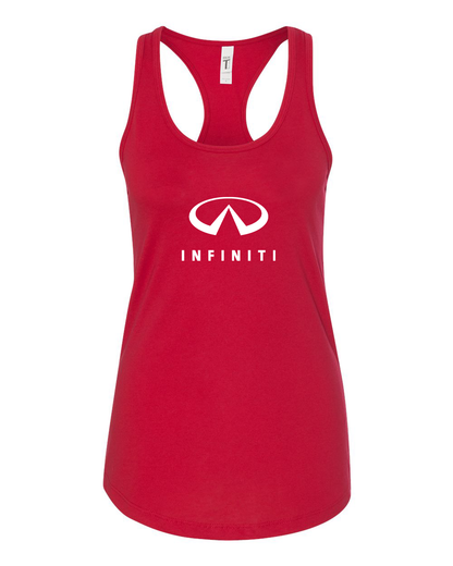 Women's Infiniti Luxury Car Racerback Tank Top