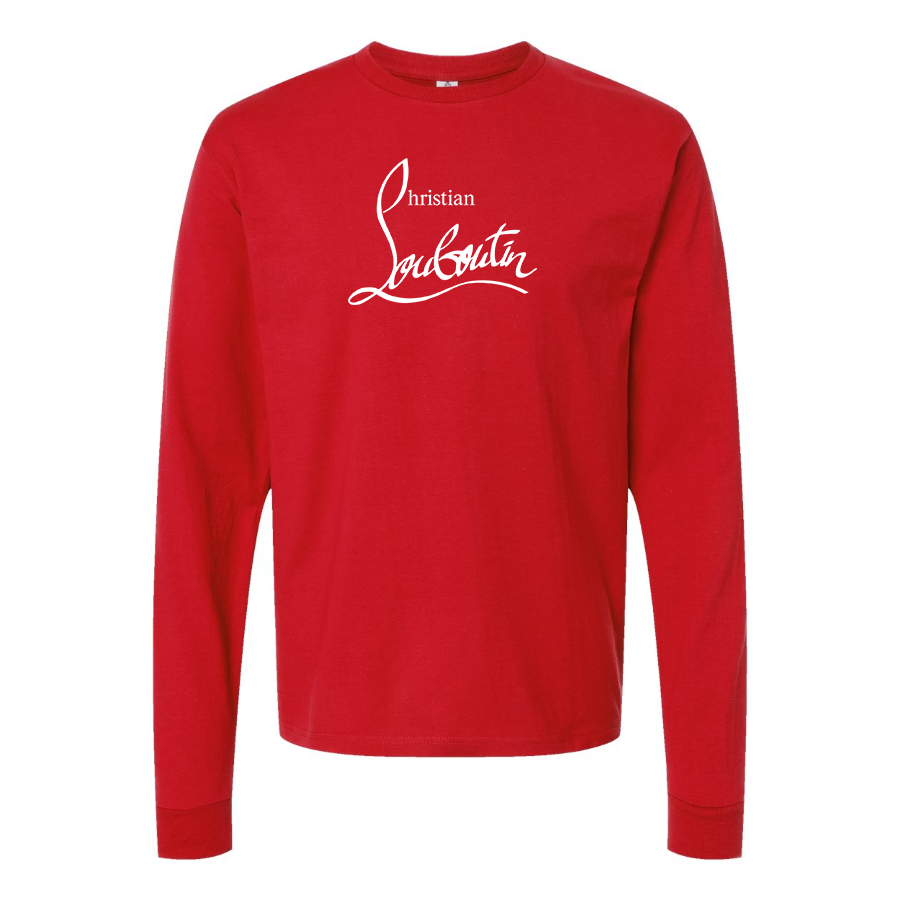Men's Christian Louboutin Cotton Long Sleeve T-Shirt
