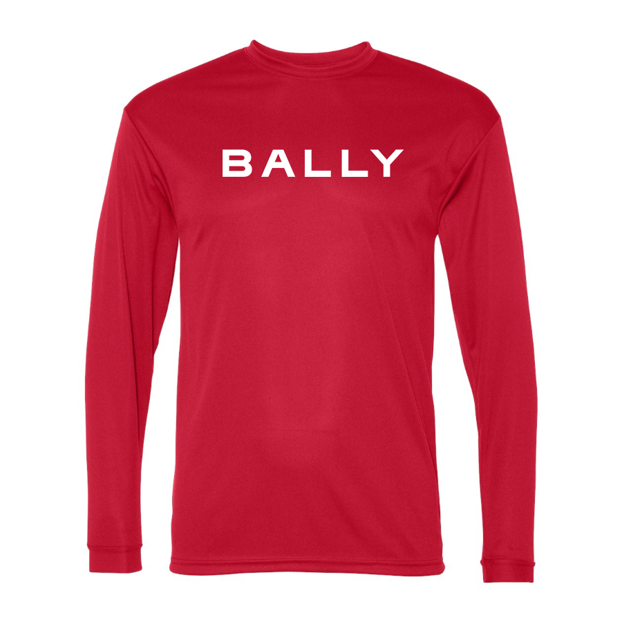 Men's Bally Polyester Long Sleeve T-Shirt